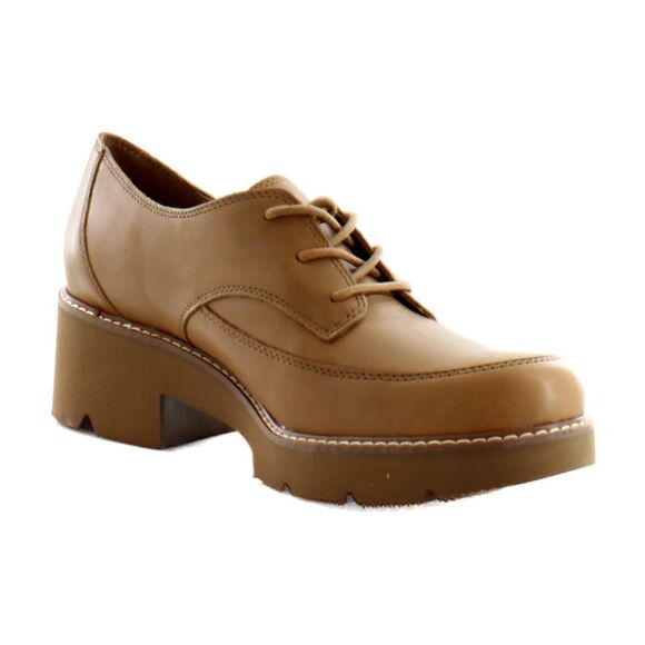 Naturalizer Shoes - Naturalizer Darry-Lace Toffee Brown Leather